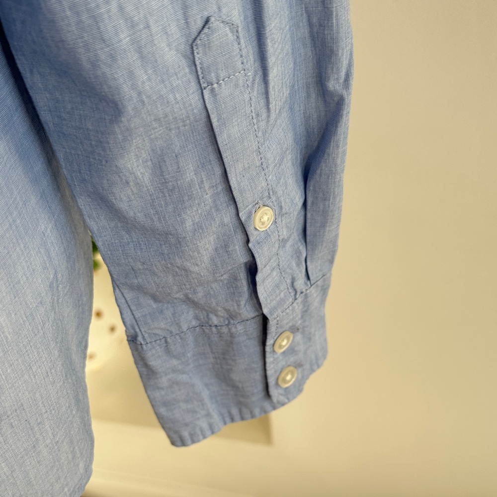 J. Crew Blue Button Down Shirt - Picture 3 of 8